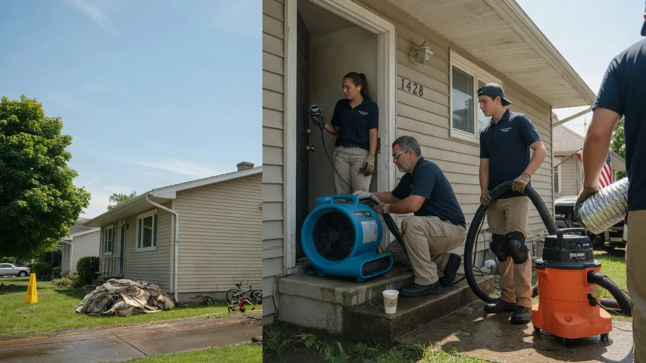 Water Damage Restoration in Akron, PA near me